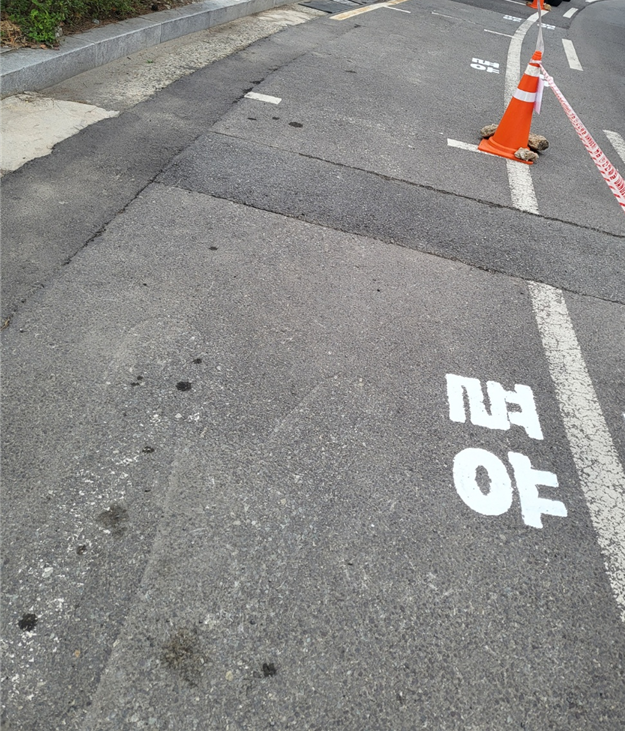 바닥면 유료표시